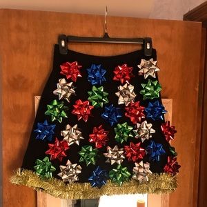 Whimsical holiday skirt.  Simply adorable!